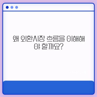급변하는 환율 시대! 외환시장 흐름 파악하고 투자 성공 전략 세우기
