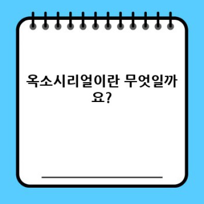 옥소시리얼 완벽 가이드: 장단점 비교, 선택 가이드 & 성공 사례
