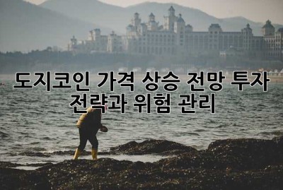 도지코인 가격 상승 전망: 투자 전략과 위험 관리