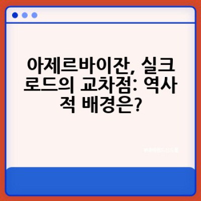 아제르바이잔 역사 유적지 탐방: 실크로드의 숨결과 불의 땅의 유산